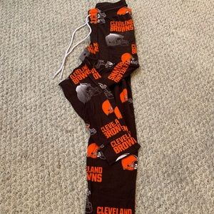 Women’s Cleveland Brown pajama pants